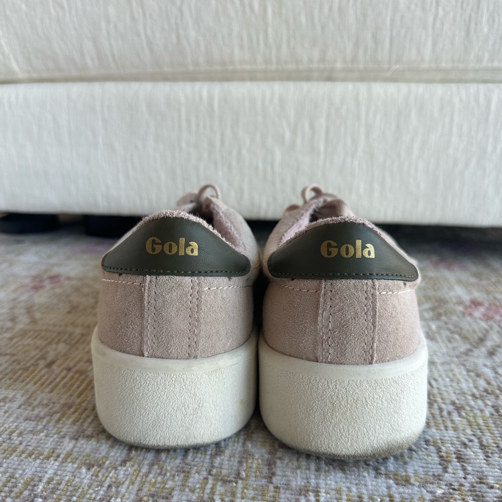 Gola Super Court Suede Sneakers Pink Size 10 – Excellent Condition
